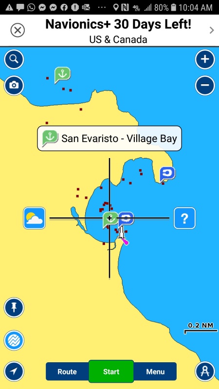 San Everisto a small fishing village is the next stop north.