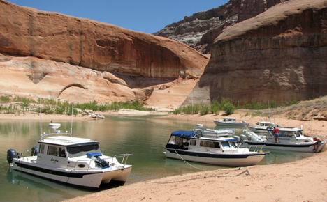 Sandbar on Rock Creek Canyon