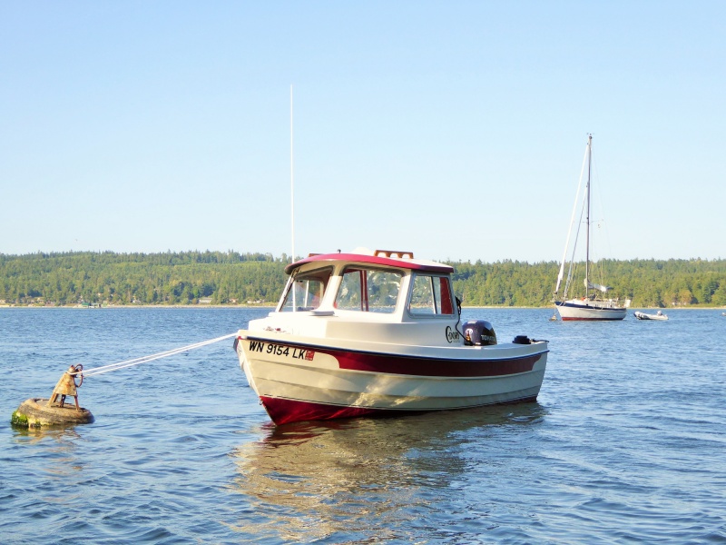 Saturday evening on buoy at Hope Island May 30, 2015