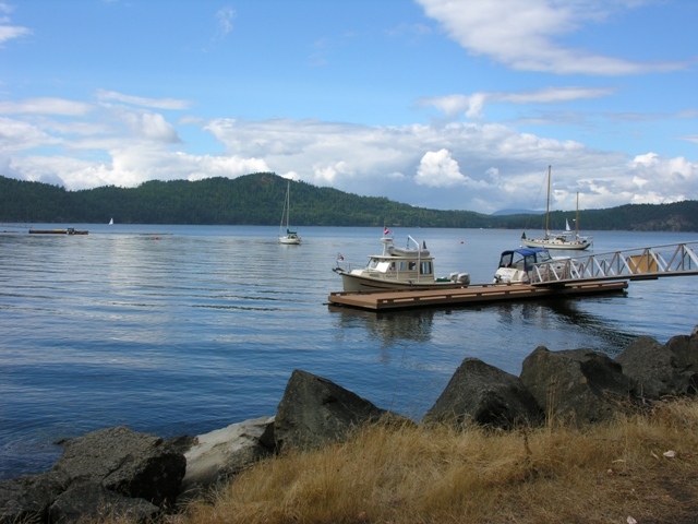 Saturna Winery Dock