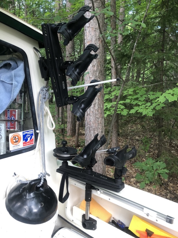 Scotty Rod Holders Starboard Side