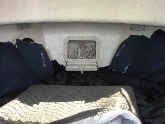 Sea Baby's Forward Bulkhead - Open