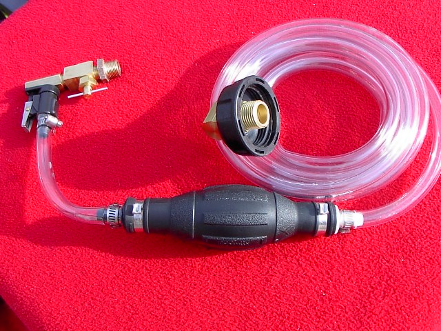 (Sea Wolf) Fuel line for Honda Generator from Racor Filter / Main tanks.