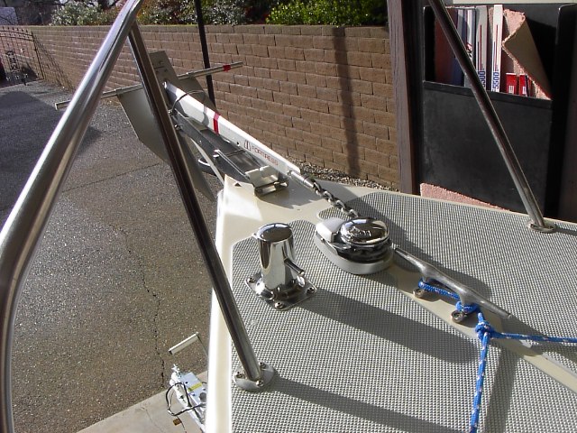 (Sea Wolf) Windlass/Sampson Post Installation