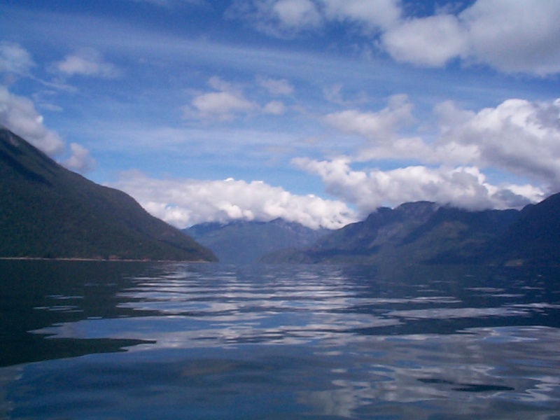 (seabran) Oily smooth water - Desolation Sound