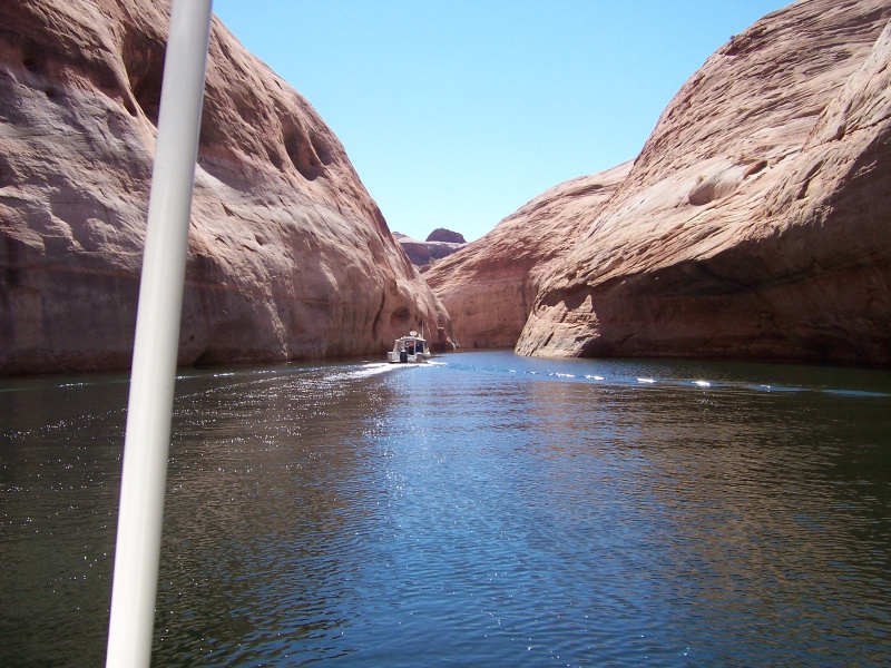 Secret Canyon getting a little narrrower 9-26