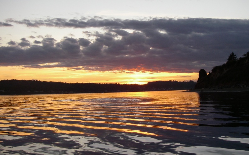 September sunset Pt Fosdick