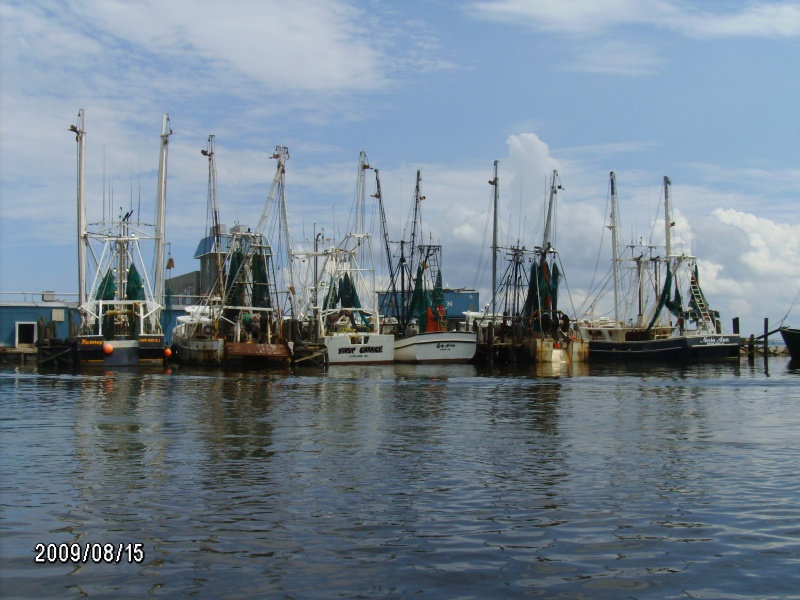 Shrimp boats Oriental NC