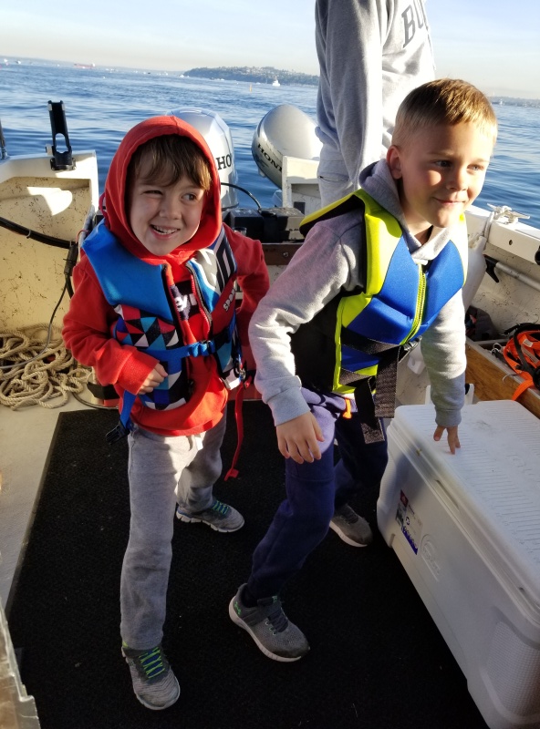 Shrimping 2019 elliot bay