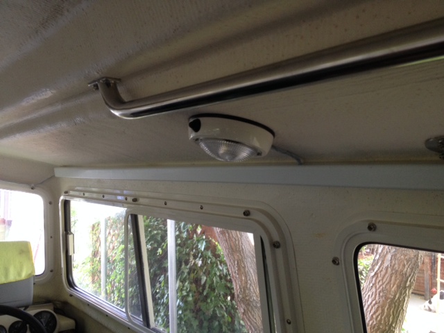 Side rail completed. Rails added to both sides to hide cables and wires