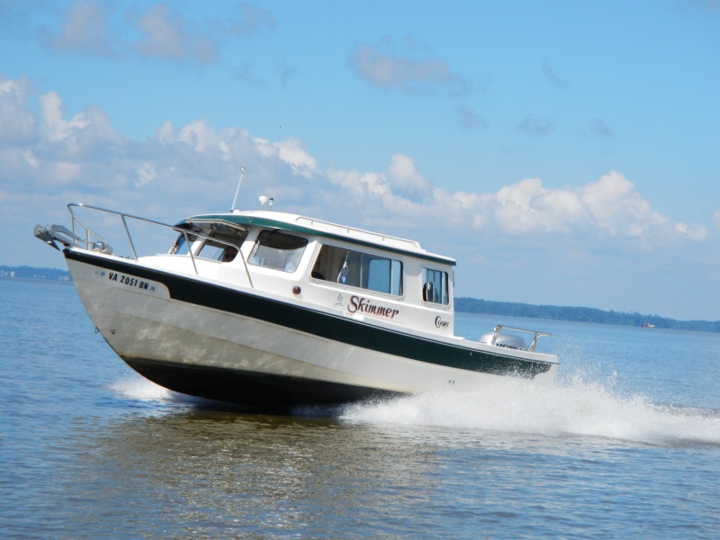 SKIMMER is skimming in the James