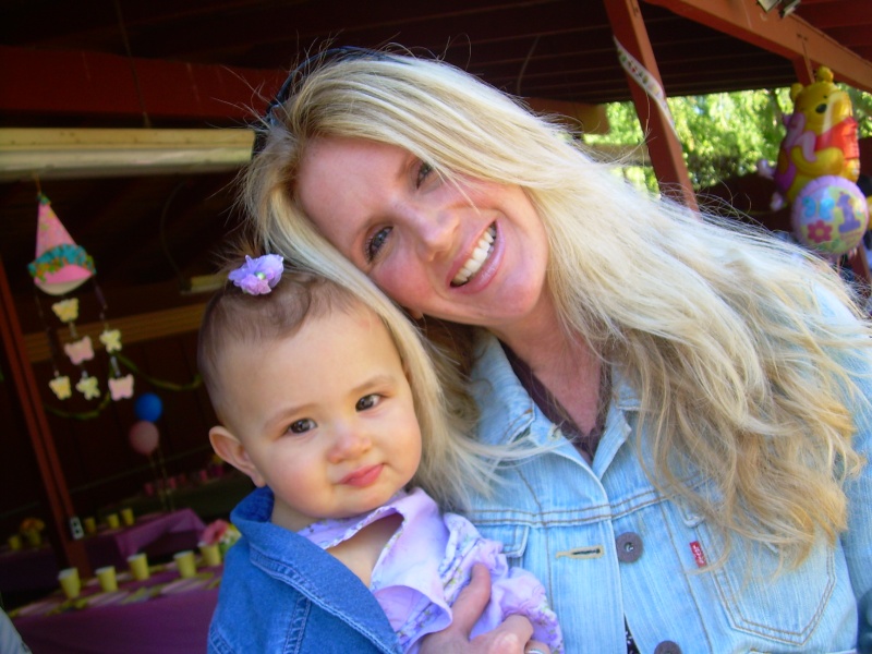 Skylar and Mummie