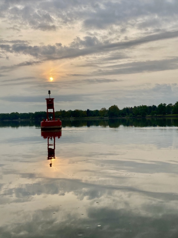 slack tide sunrise