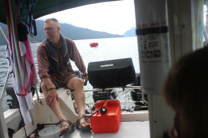 Slowly coasting into Kitimat on the kicker