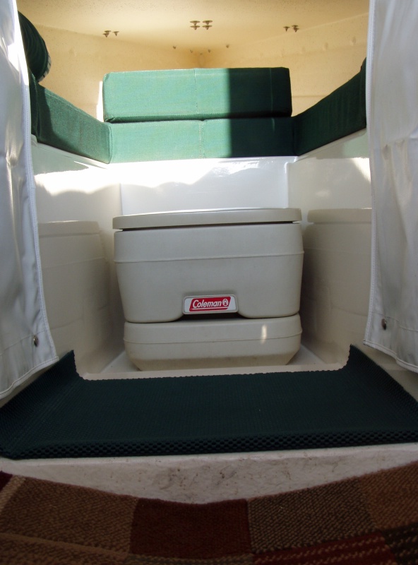 Smaller Potti Provides More (37 inches) Headroom