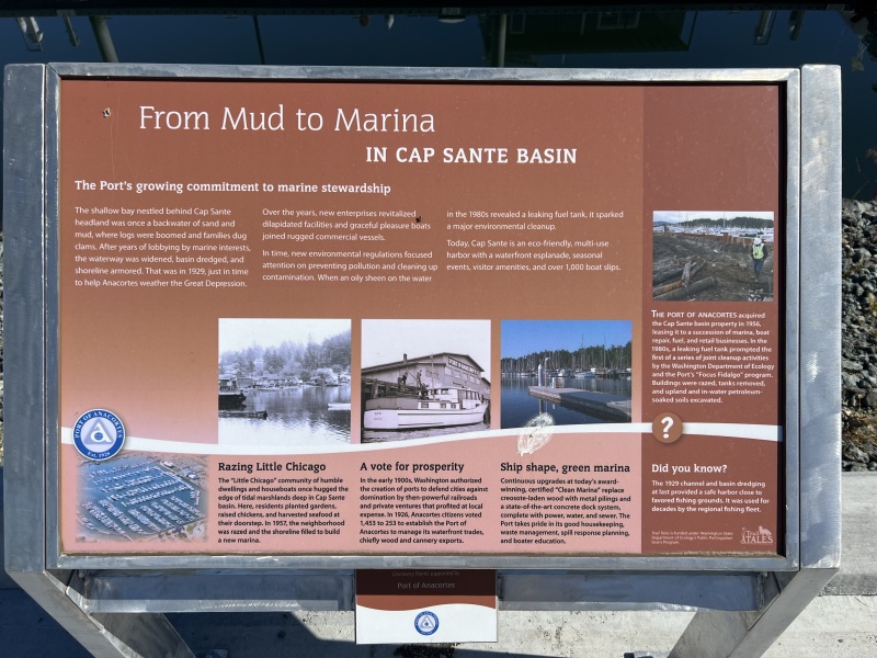Some interesting information about the Cap Sante Basin