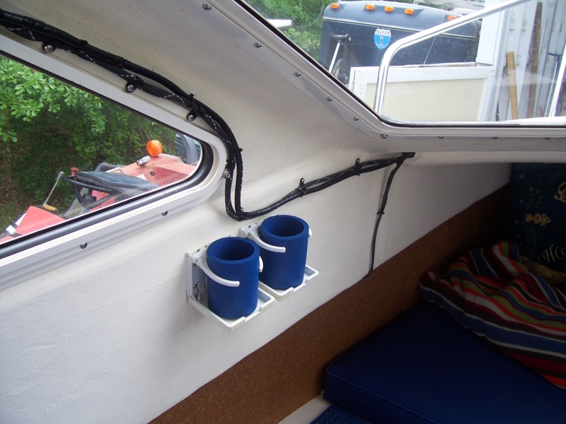 Some of the added cup holders