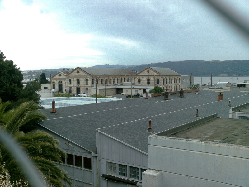 Some old buildings in Benecia.
