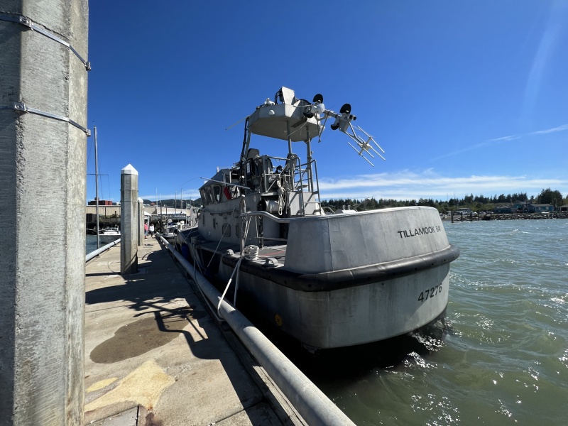 Some sunken boats around Northwest Marine Industries dock