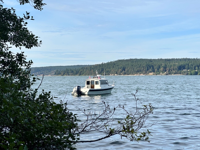 South Sequim Bay looking NE