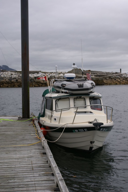 Southbound-DSC06574 Evening at Port McNeill.  We got around Cape Caution and down to McNeill just ahead of a pretty good blow.