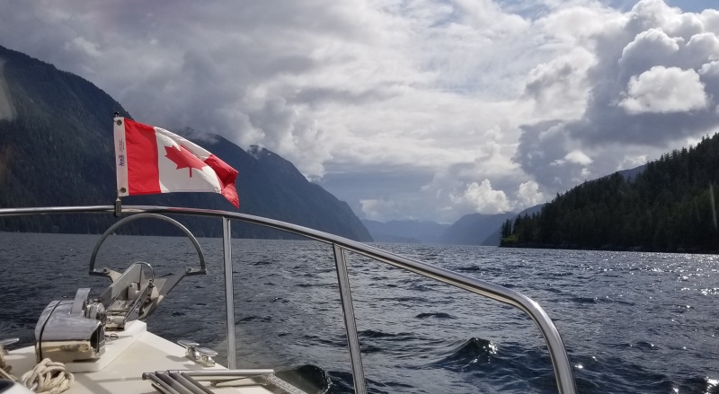 Southbound Fraser Reach