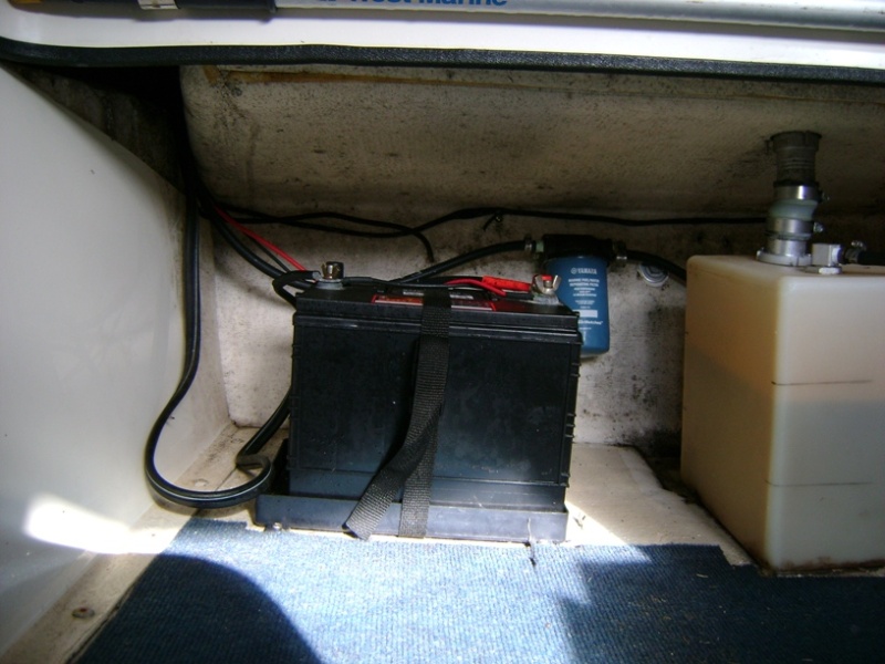space to install new batteries