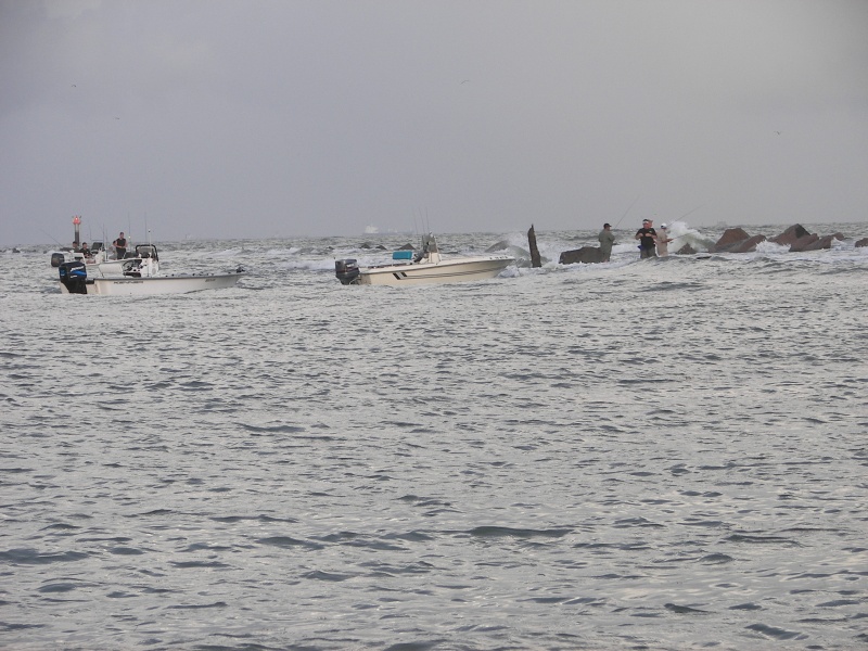 Speckled Trout running at the North Jetty!
