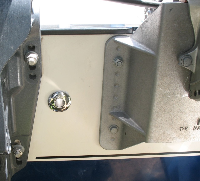Splashwell drain, finished, transom