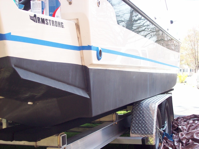 Starboard Side Low Paint Line.