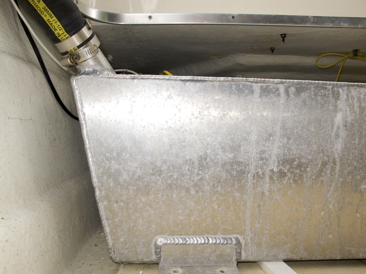 Starboard Tank Showing Angle