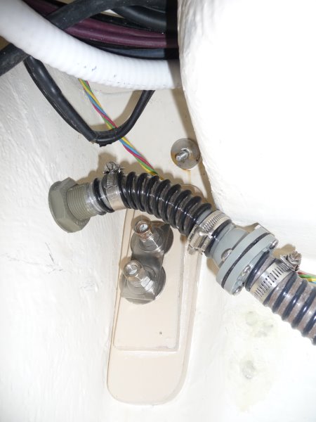 Starboard Transom D Ring Backing Plate