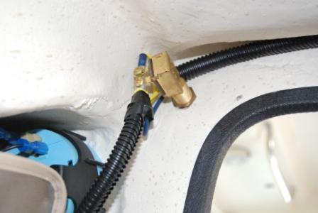 Starboard W/S wiper intermittent switch