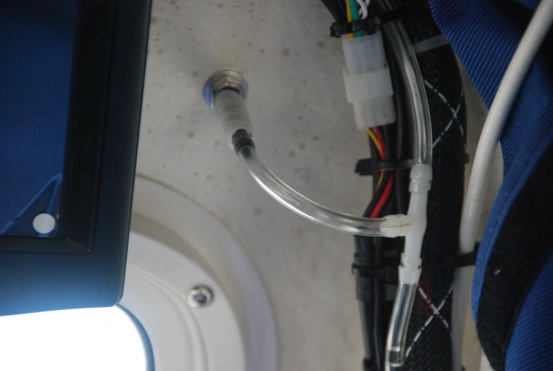 Starboard Washer Thru Deck Fitting
