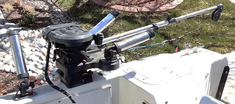 Starbord down rigger