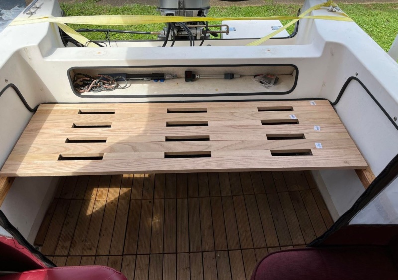 Started making final design from oak.