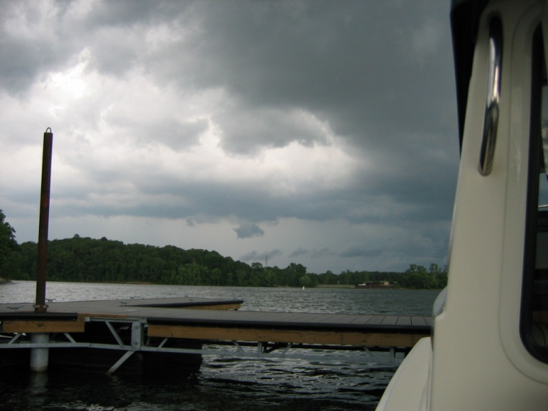 Storm clouds moving in