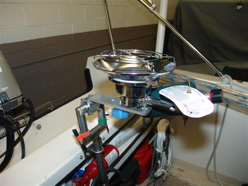 Stove position.