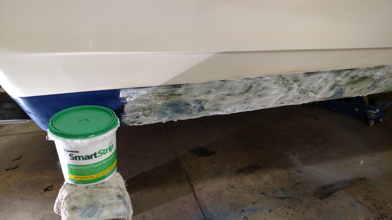 Stripping bottom paint
Smart Strip is Gelcoat safe