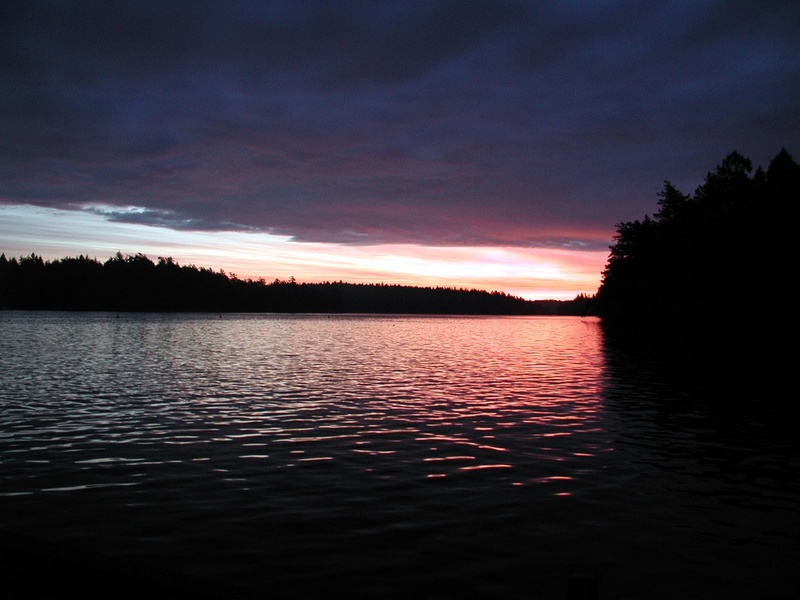Stuart Island Sunrise 2 - 2-22-04