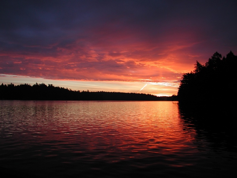 Stuart Island Sunrise 4 - 2-22-04