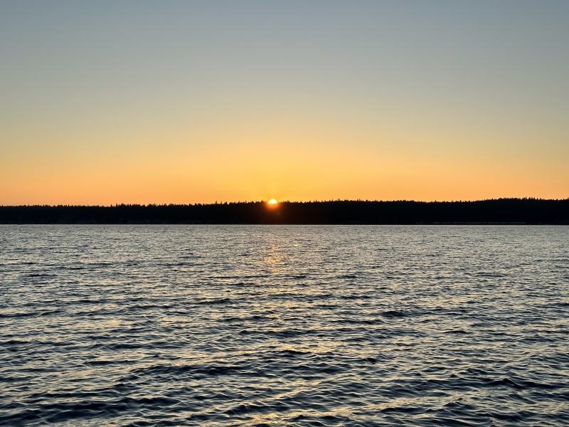 Sunrise Port Townsend Bay