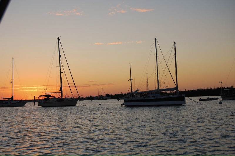 Sunset at Boot Key