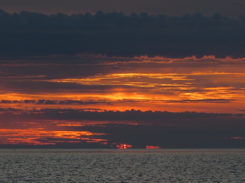 sunset at Headlands