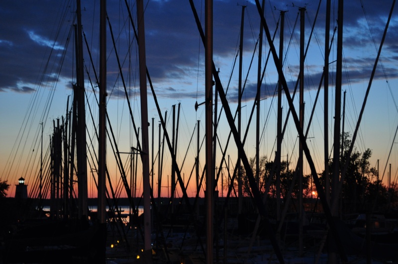 Sunset at Lighthouse Landing