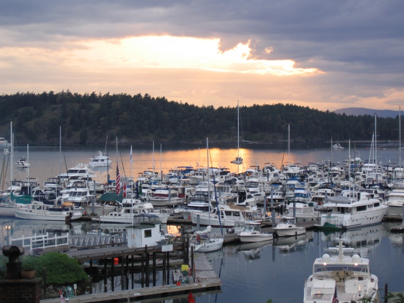 Sunset at Roche Harbor