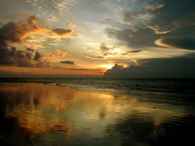Sunset in Bali