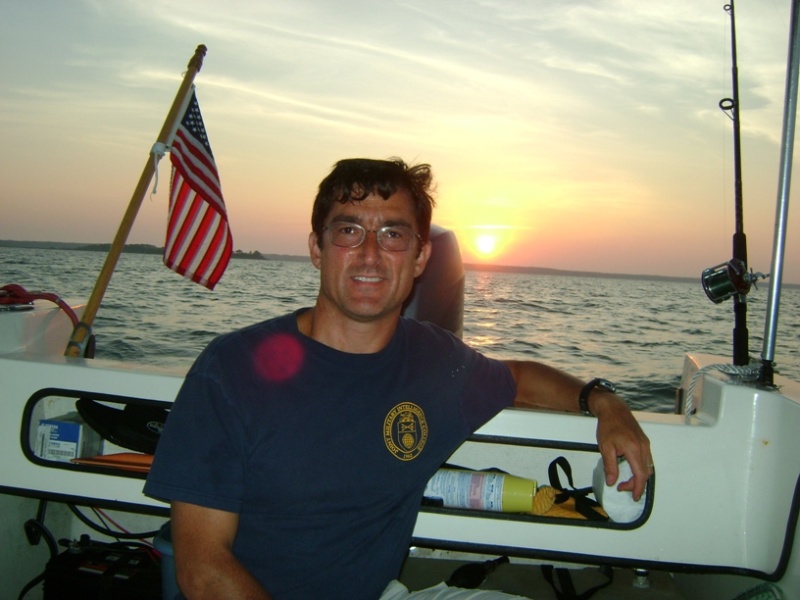 Sunset over the Shore