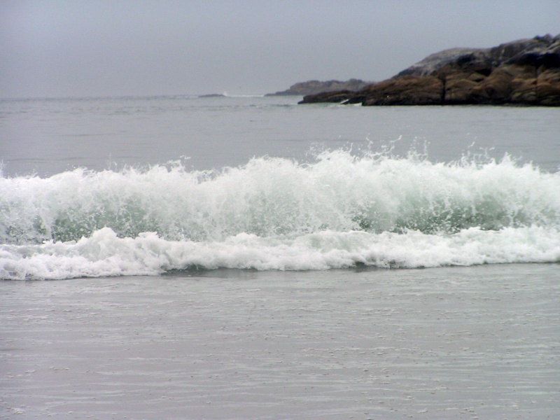 Surf at West Beach on Calvert Island 6-13-06