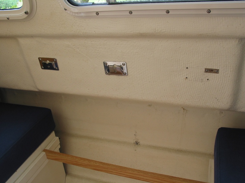 Table Hardware Mounted for Standard and Forward Facing Seat Arrangements
